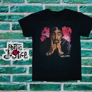 Poetic Justice Tupac T-shirt Black‎ S